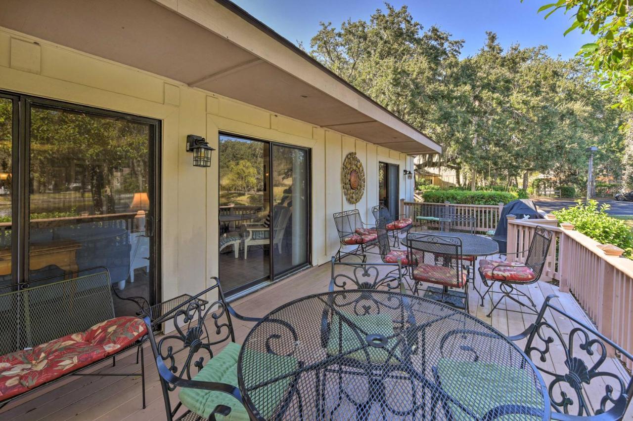 Palmetto Dunes Villa With Deck And Lagoon Views! Hilton Head Island Exterior photo