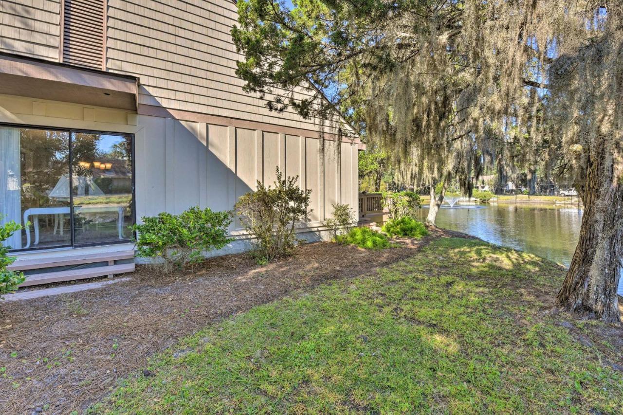 Palmetto Dunes Villa With Deck And Lagoon Views! Hilton Head Island Exterior photo