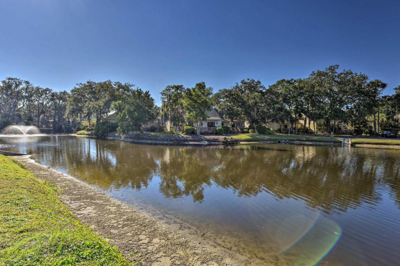 Palmetto Dunes Villa With Deck And Lagoon Views! Hilton Head Island Exterior photo