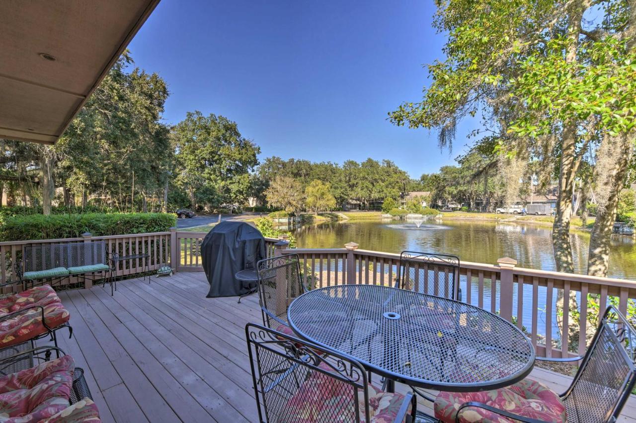 Palmetto Dunes Villa With Deck And Lagoon Views! Hilton Head Island Exterior photo