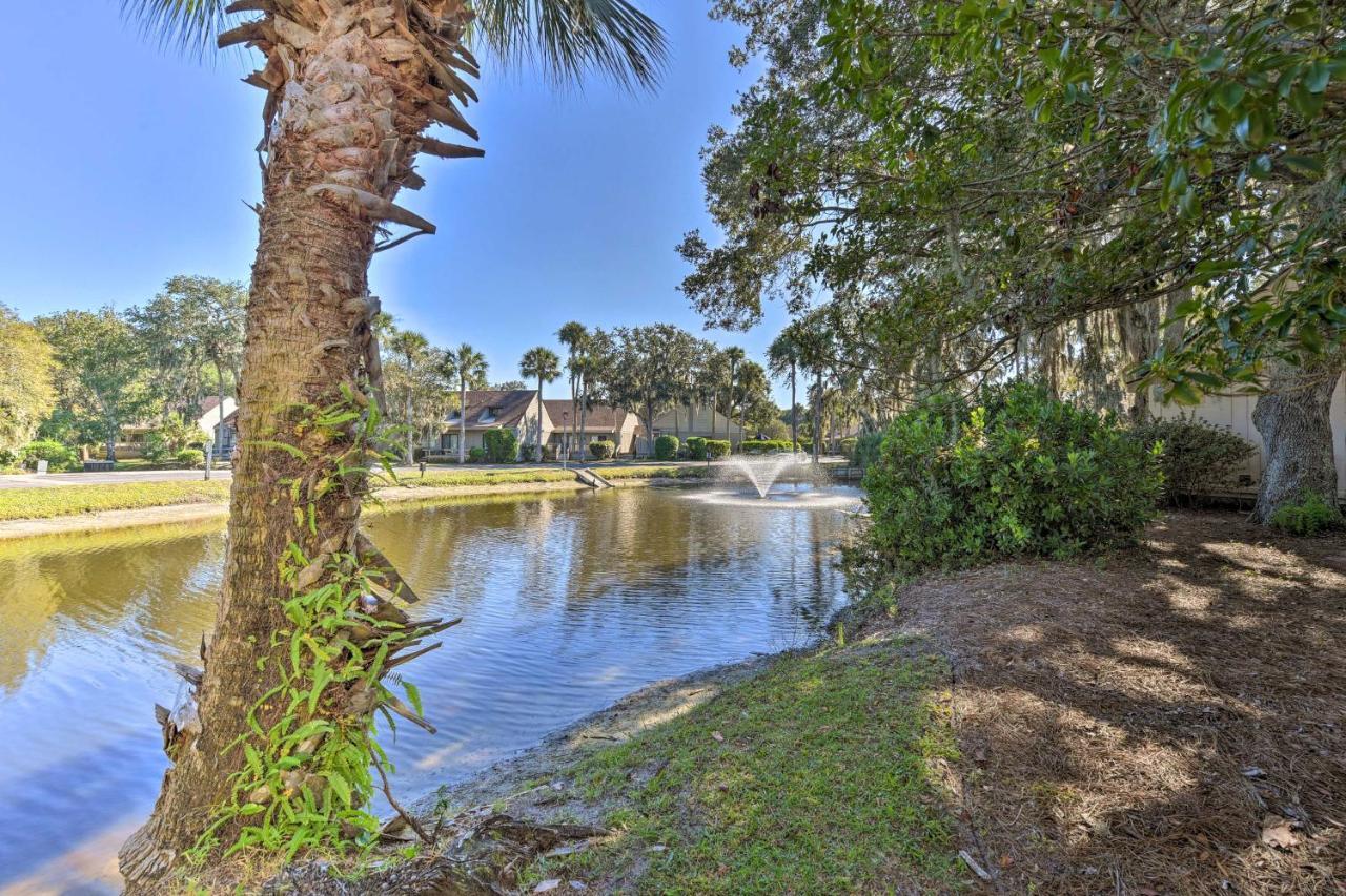 Palmetto Dunes Villa With Deck And Lagoon Views! Hilton Head Island Exterior photo