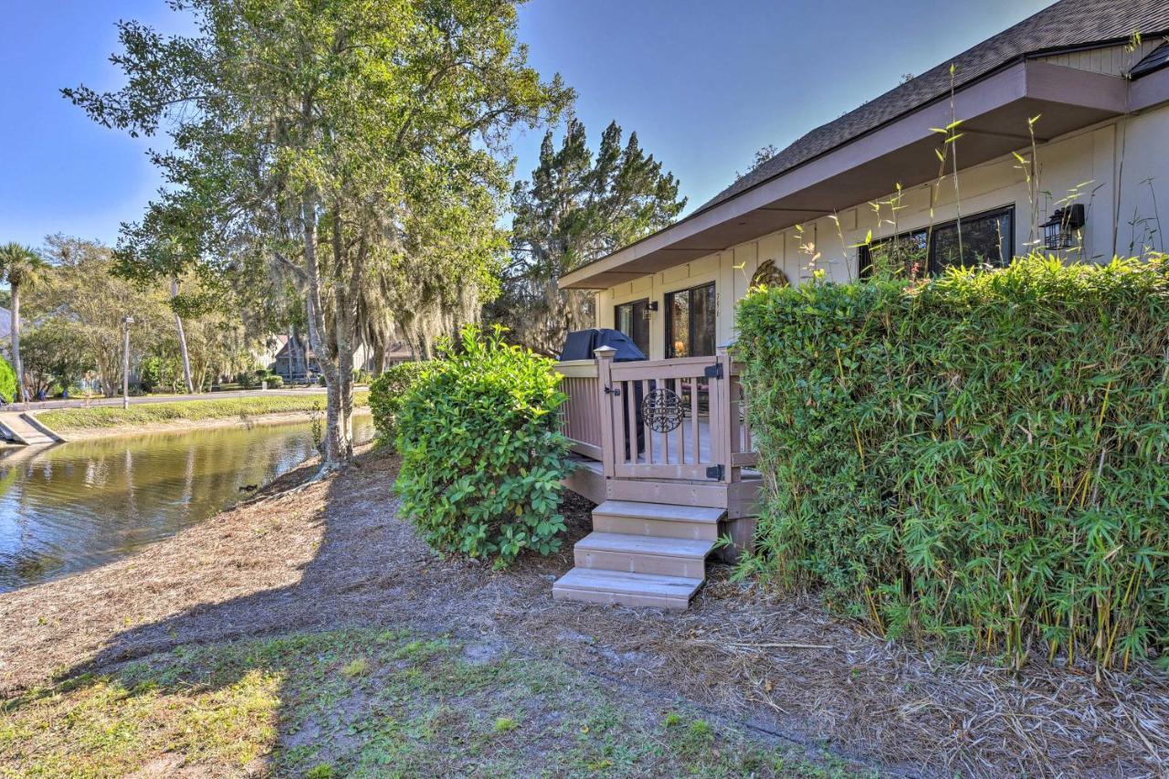Palmetto Dunes Villa With Deck And Lagoon Views! Hilton Head Island Exterior photo